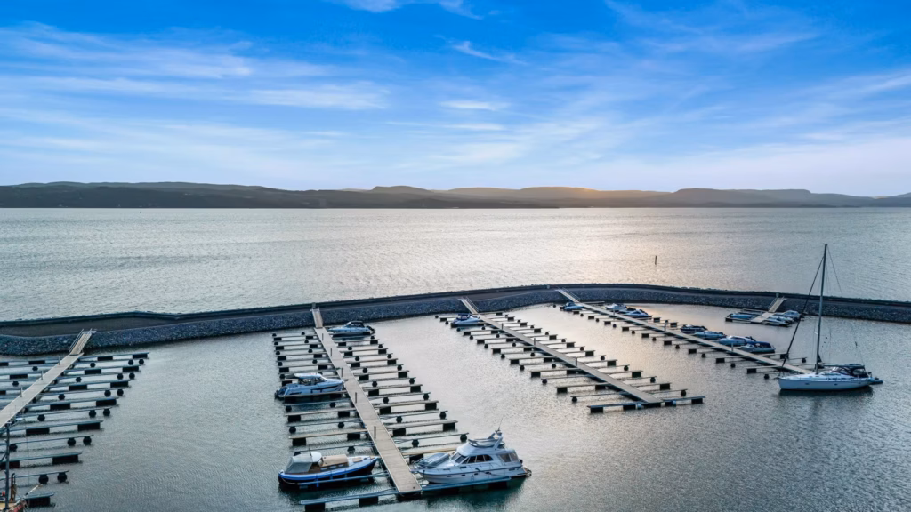 Rett til båtplass inkludert