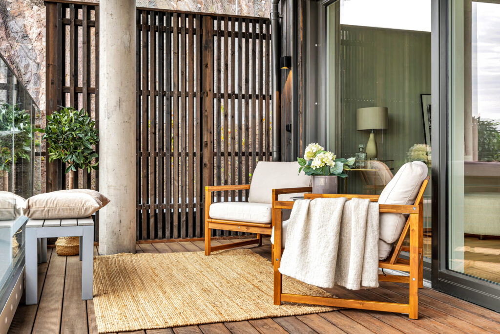 Plass til 2 sittegrupper